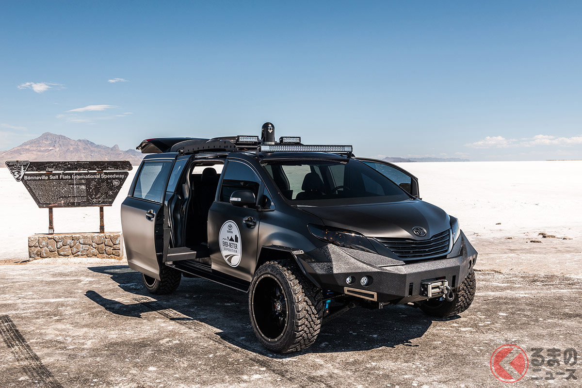 トヨタ シエナsuv 爆誕 ミニバン Suvを本気で仕上げた地上最強ミニバンが存在 くるまのニュース トヨタ シエナsuv 爆誕 ミニバン Suvを本気で仕上げた地上最強ミニバンが存在 くるまのニュース