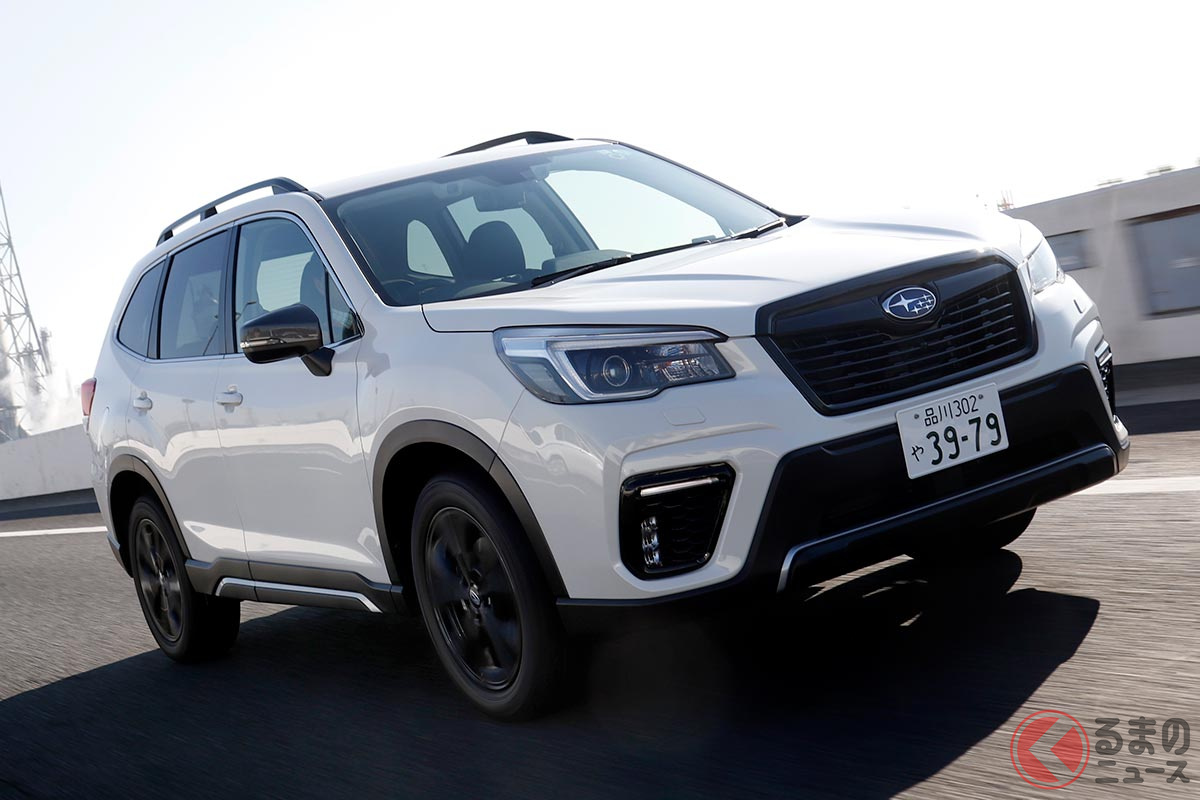ターボエンジンを搭載したスバル「フォレスター スポーツ」