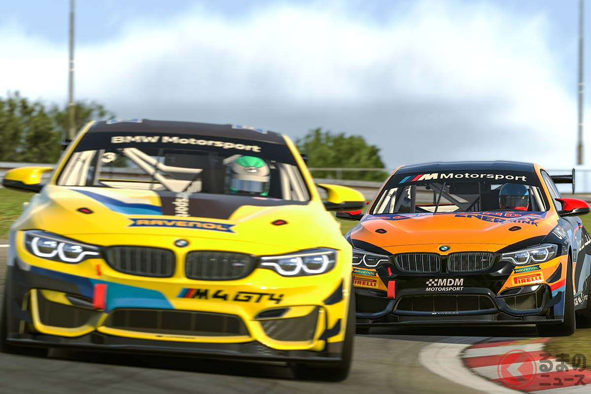 コロナ禍で注目されるバーチャルレース(BMW)