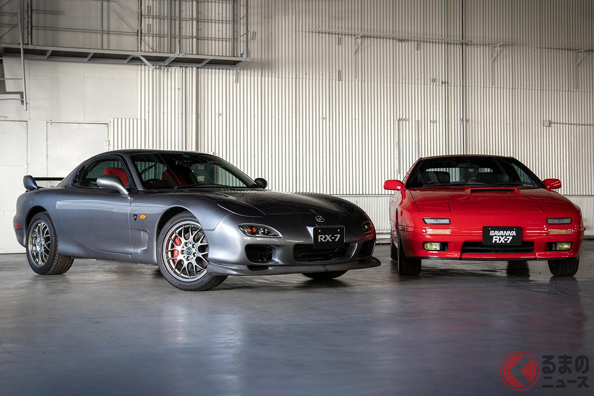 2代目「サバンナRX-7」と3代目「RX-7」
