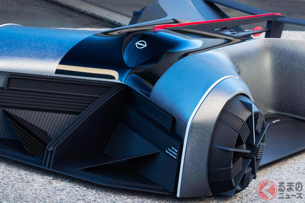 学生インターンが描いた2050年の日産「GT-R」