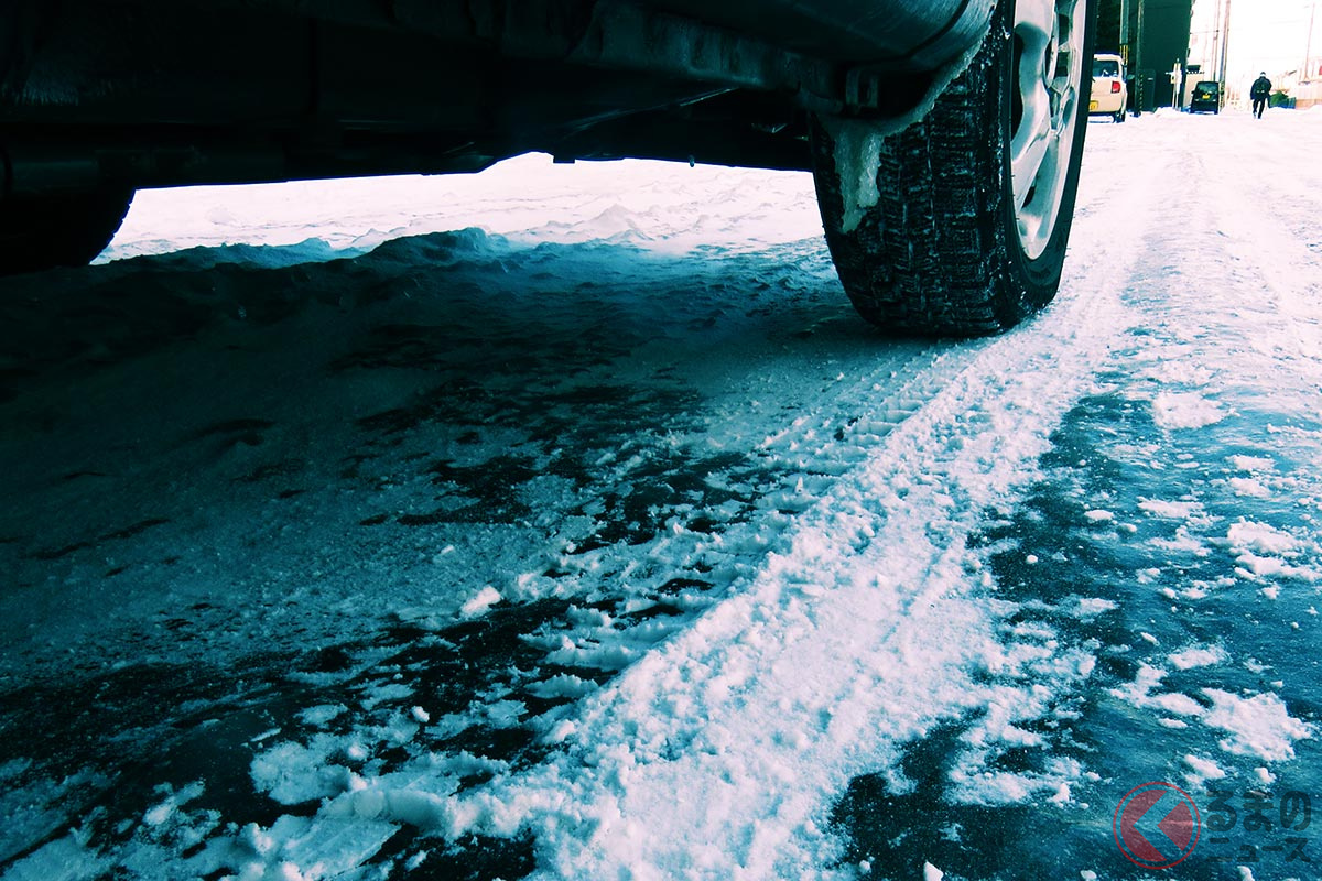 「布製タイヤチェーン」があれば突然の降雪にも対応できる(イメージ)
