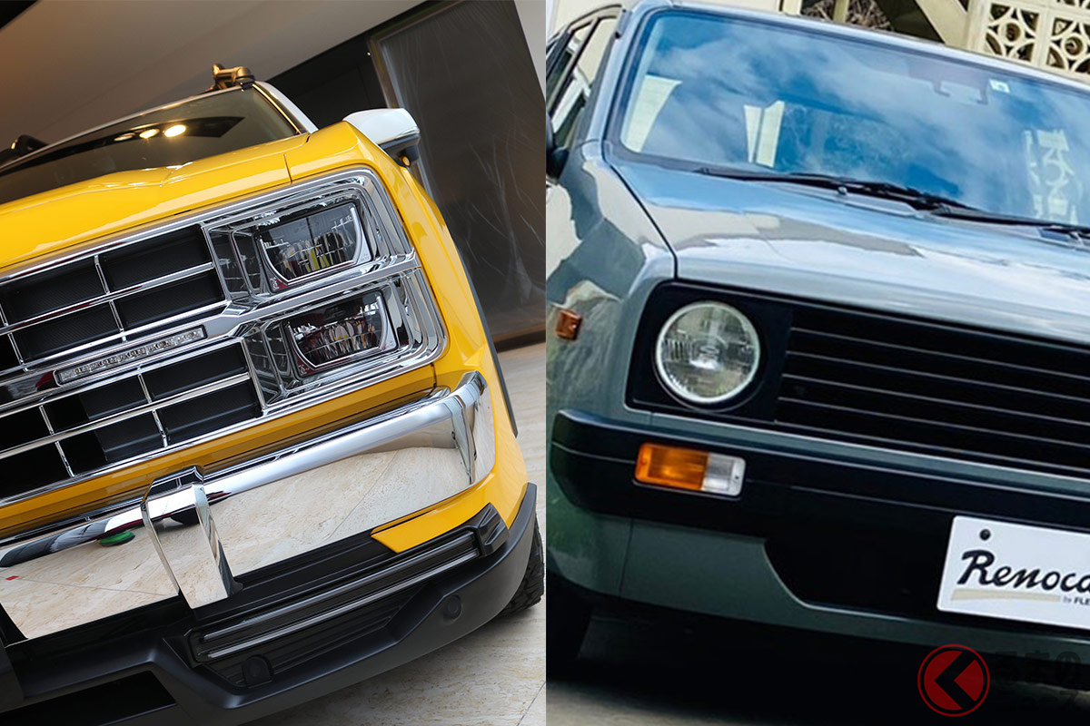 中身は何のクルマ? 見た目がインパクト大でカッコ良すぎる!