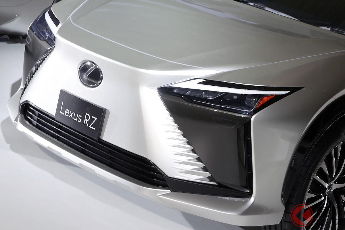 EVにおいても優れたドライビングプレジャーを実現したというレクサス新型「RZ」