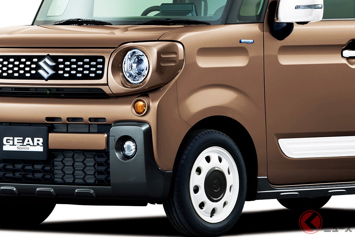 レトロなスズキ新型軽suv スペーシアギア マイスタイル 12月下旬発売へ ガンメタ抑えたオシャ仕様の姿とは くるまのニュース レトロなスズキ新型軽suv スペーシアギア マイスタイル 12月下旬発売へ ガンメタ抑えたオシャ仕様の姿とは くるまのニュース