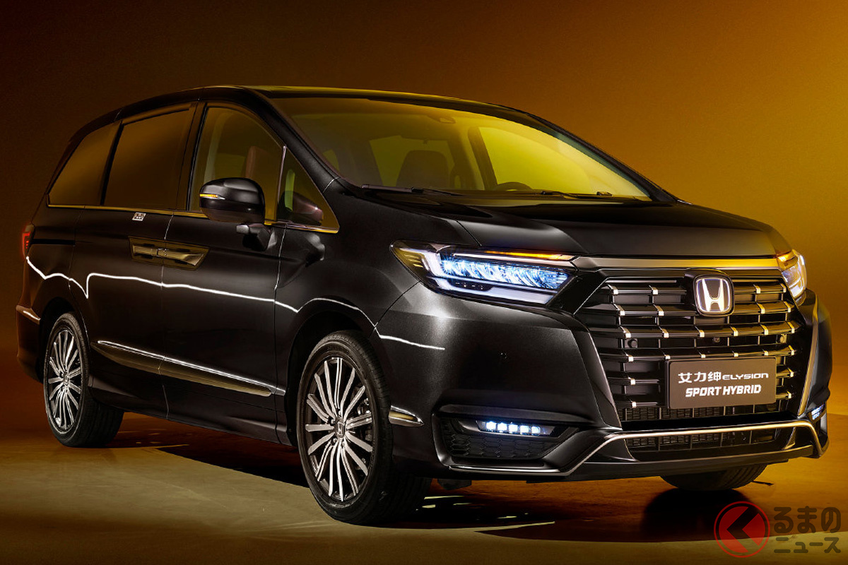 東風ホンダの「エリシオン」(画像:東風ホンダの公式SNSより)