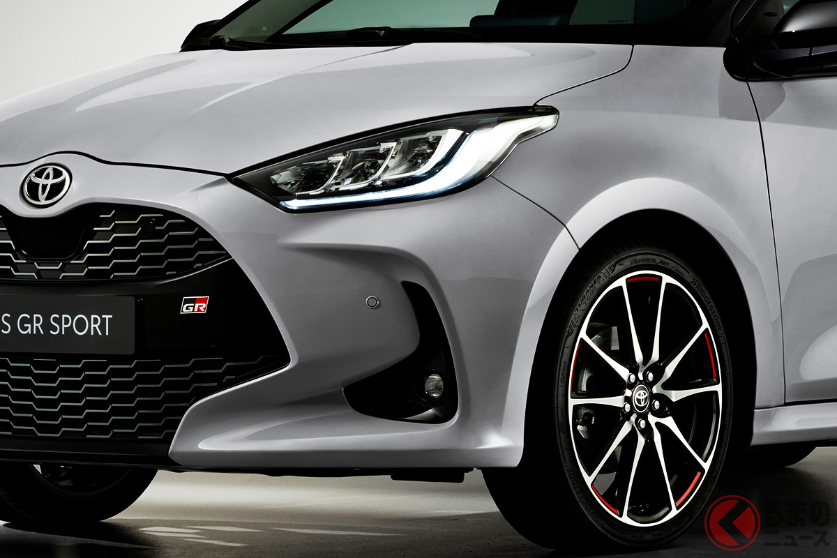 欧州で発表されたトヨタ「ヤリスGRスポーツ」(欧州仕様)