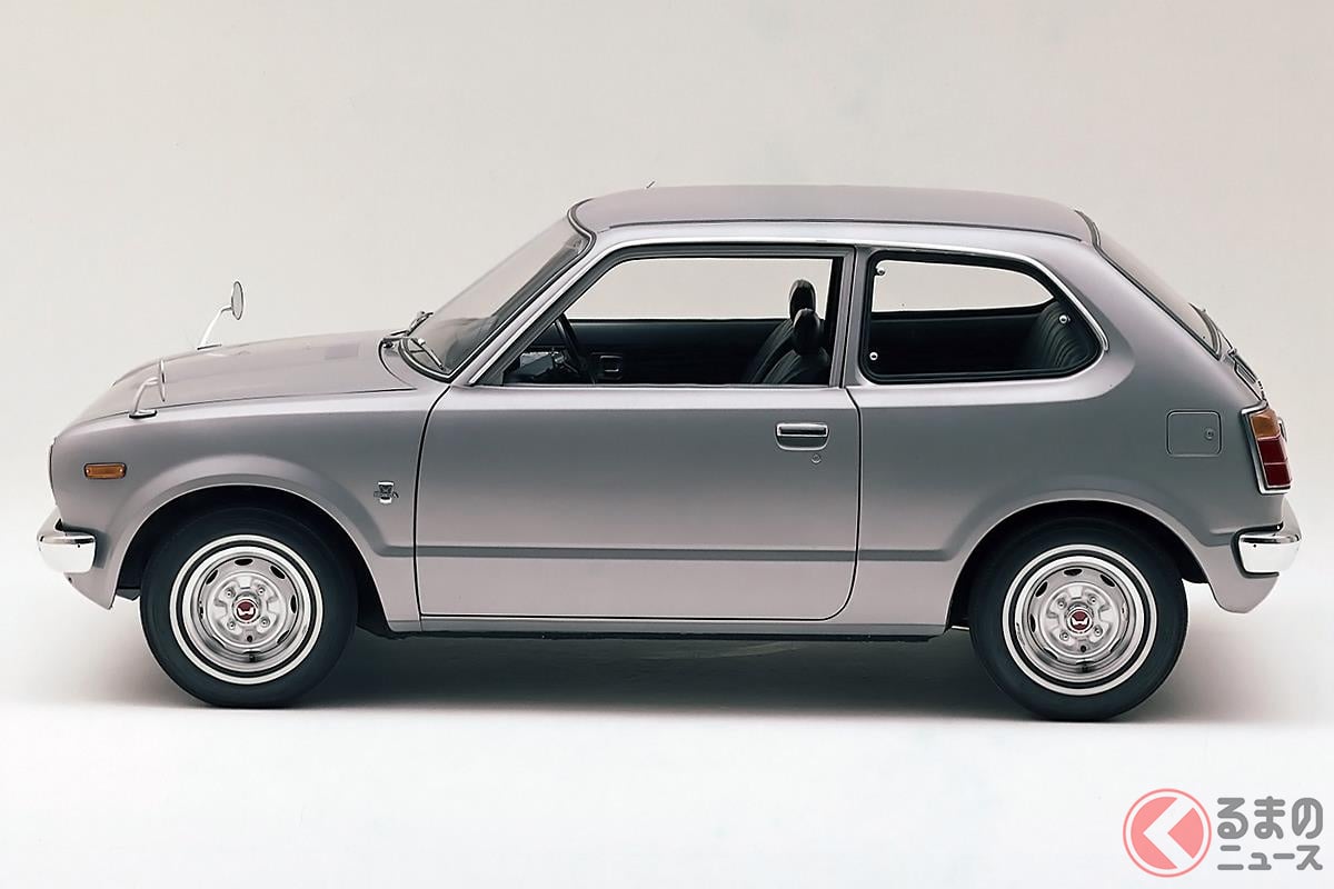 新世代の小型大衆車として開発され日米でヒットを記録した初代「シビック」