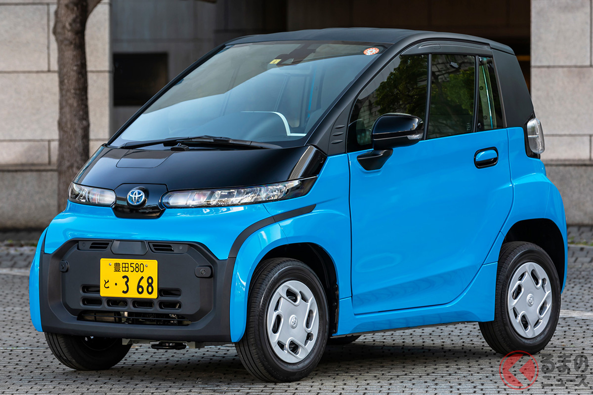 トヨタの超小型モビリティ「C+pod(シーポッド)」 24年夏に生産終了