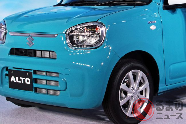 7年ぶり刷新したスズキ新型 アルト が発売 Hv仕様でも110万円切りの高コスパ 9代目の特徴は くるまのニュース 7年ぶり刷新したスズキ新型 アルト が発売 Hv仕様でも110万円切りの高コスパ 9代目の特徴は くるまのニュース