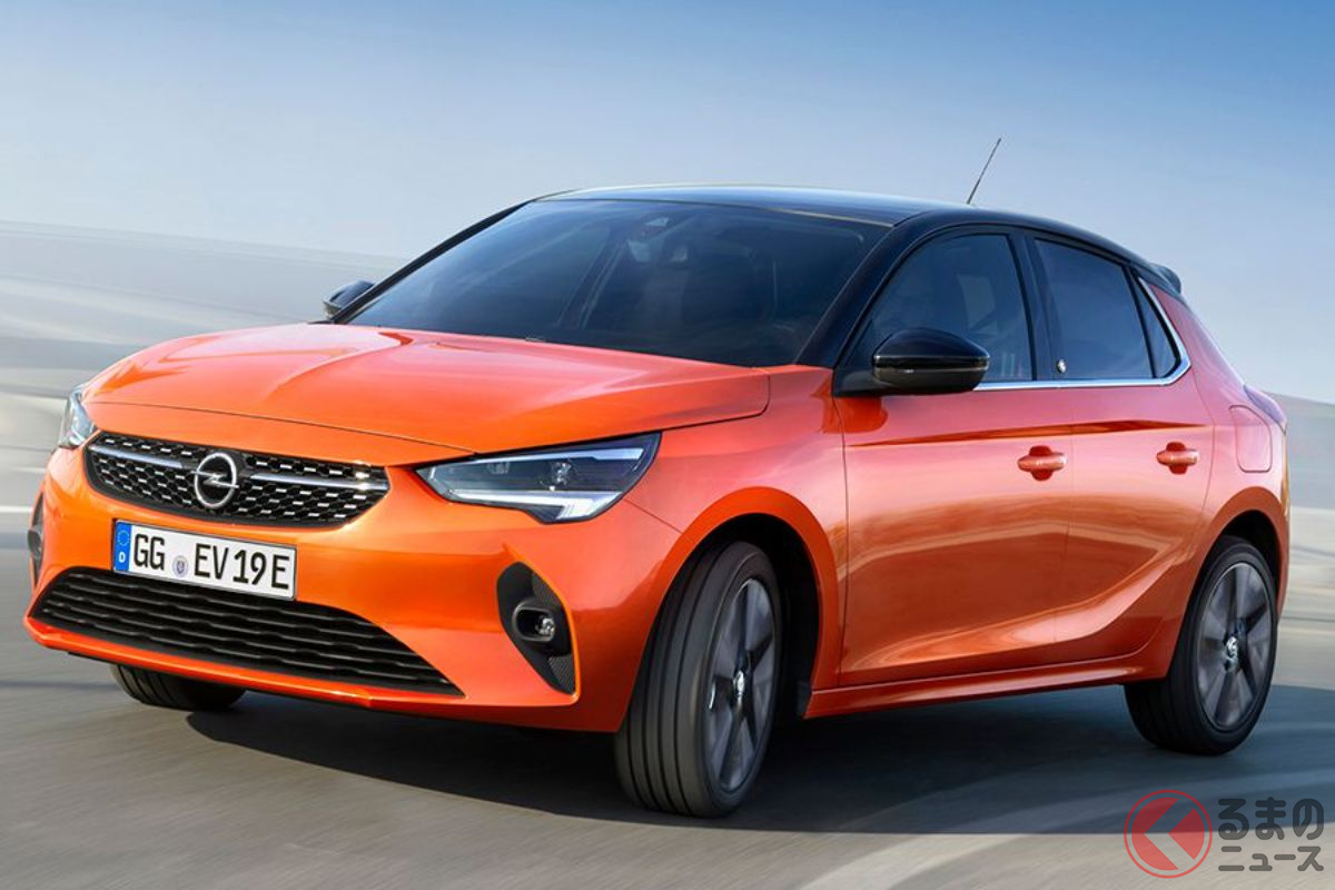 2022年に日本上陸予定ののBセグメントハッチバック「コルサ」にはフルEV「コルサe」も用意される