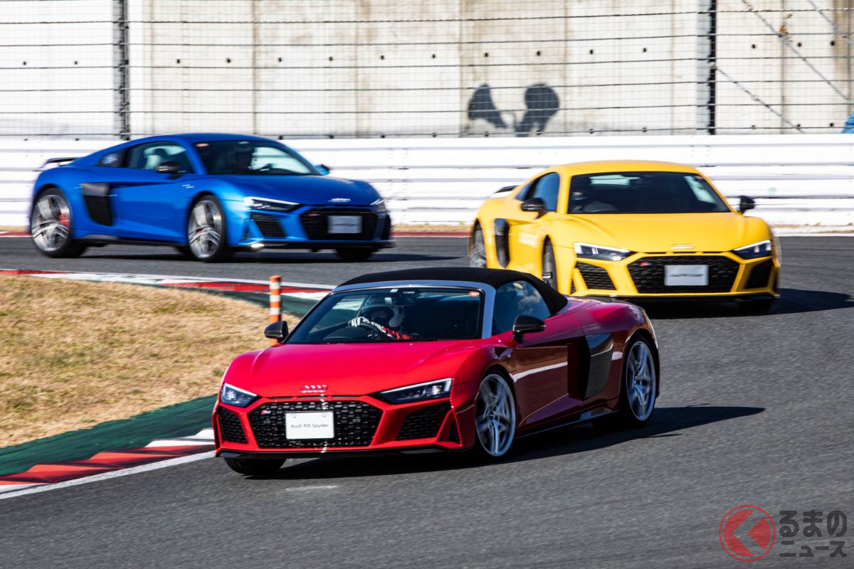 アウデイ「R8」のサーキットでの走り