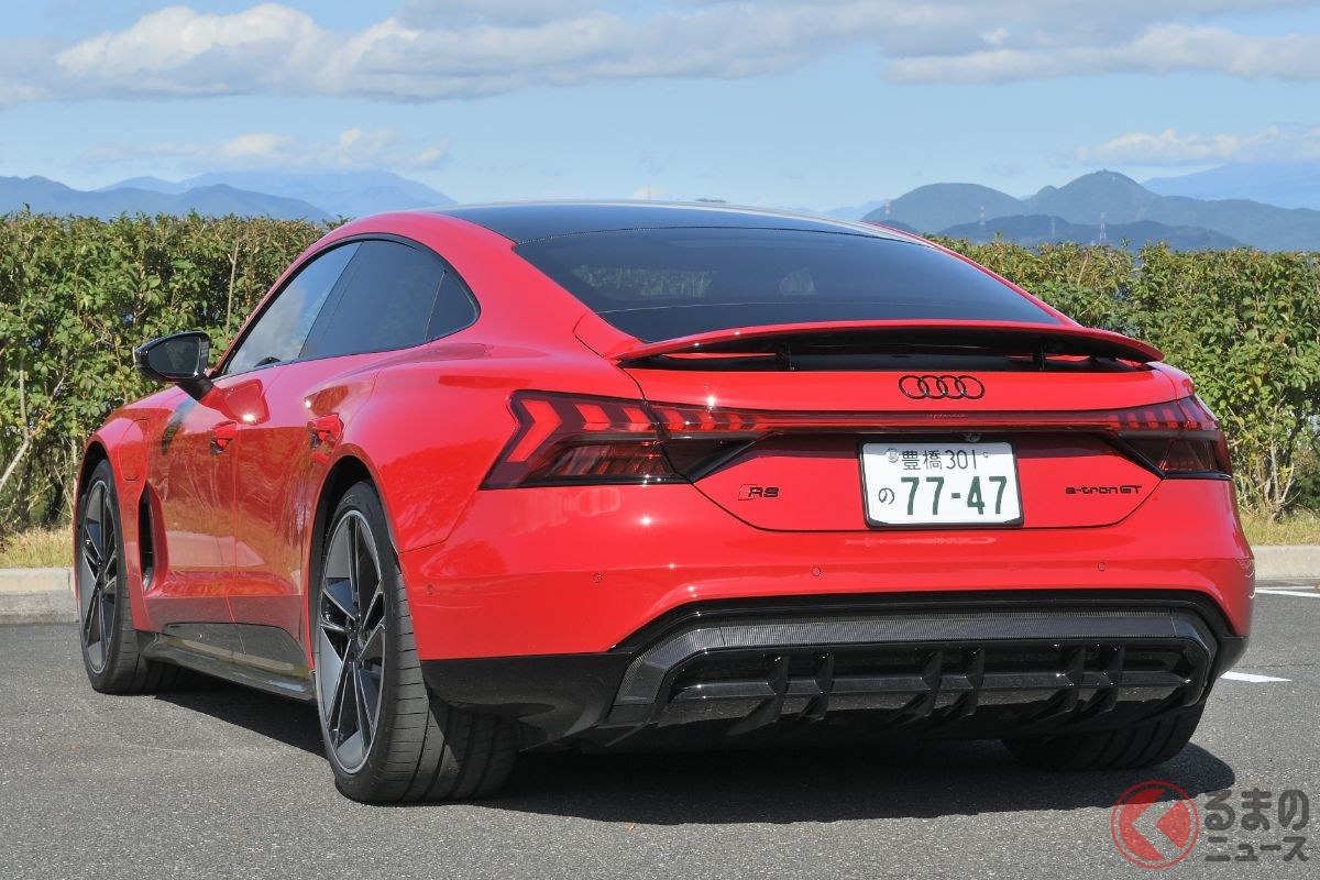 アウディ「RS e-tron GT」のリアスタイル
