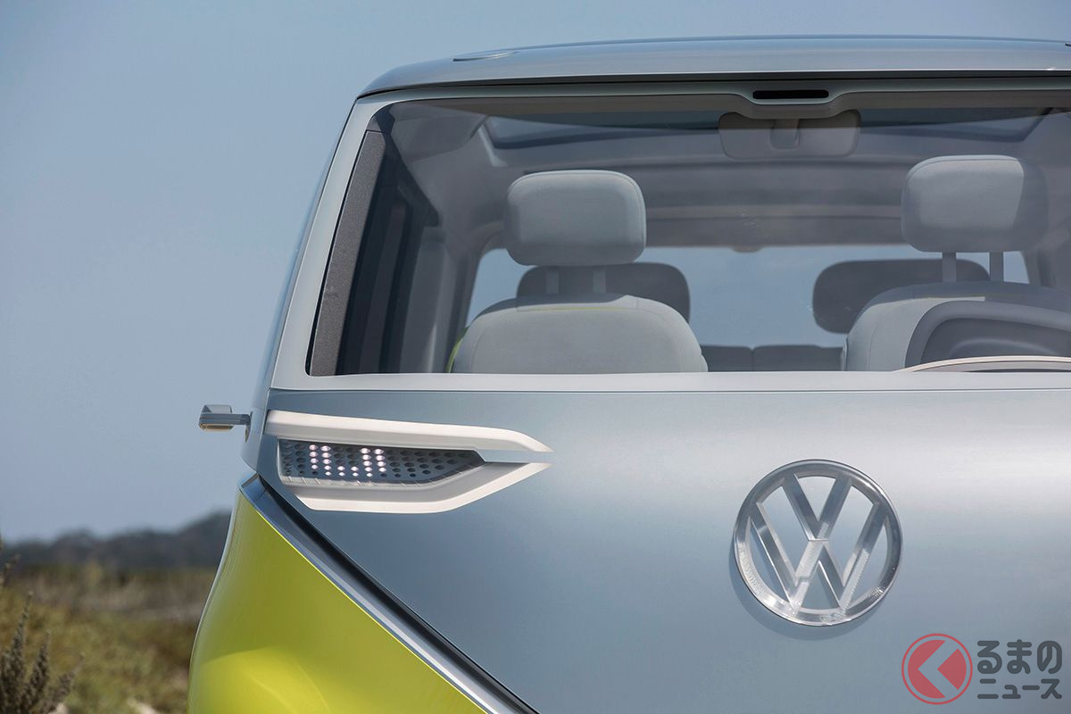 2022年に欧州で発売される予定の「ID.BUZZ」。VWのEVシリーズ「ID.シリーズ」は2022年、日本にやってくるのだろうか