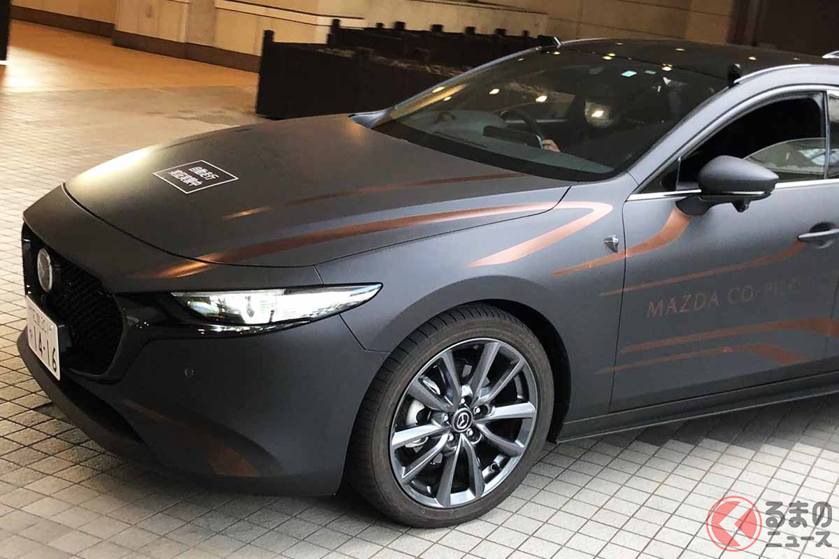 マツダ「CO-PILOT」コンセプトの実証実験車両