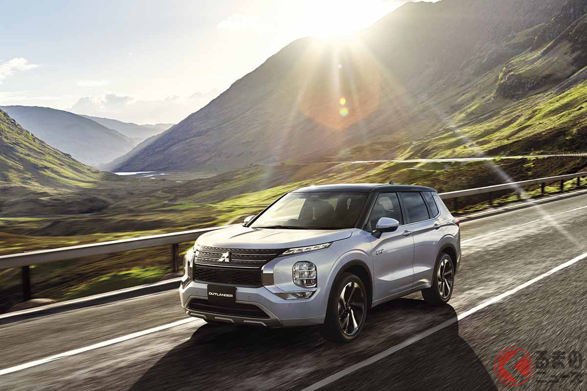 月販目標の7倍を受注した三菱「アウトランダーPHEV」