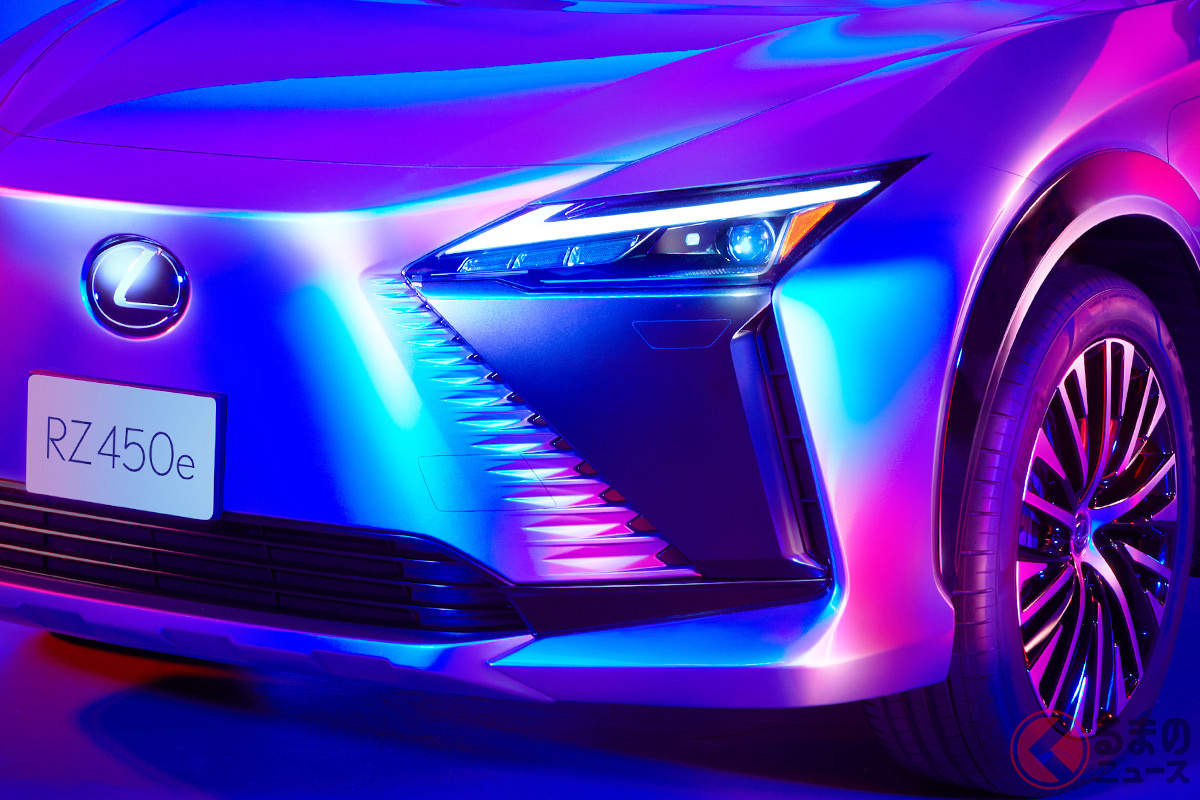 グリルレスデザインでもカッコ良すぎる! レクサスが世界初公開した新型SUV「RZ450e」の新画像!