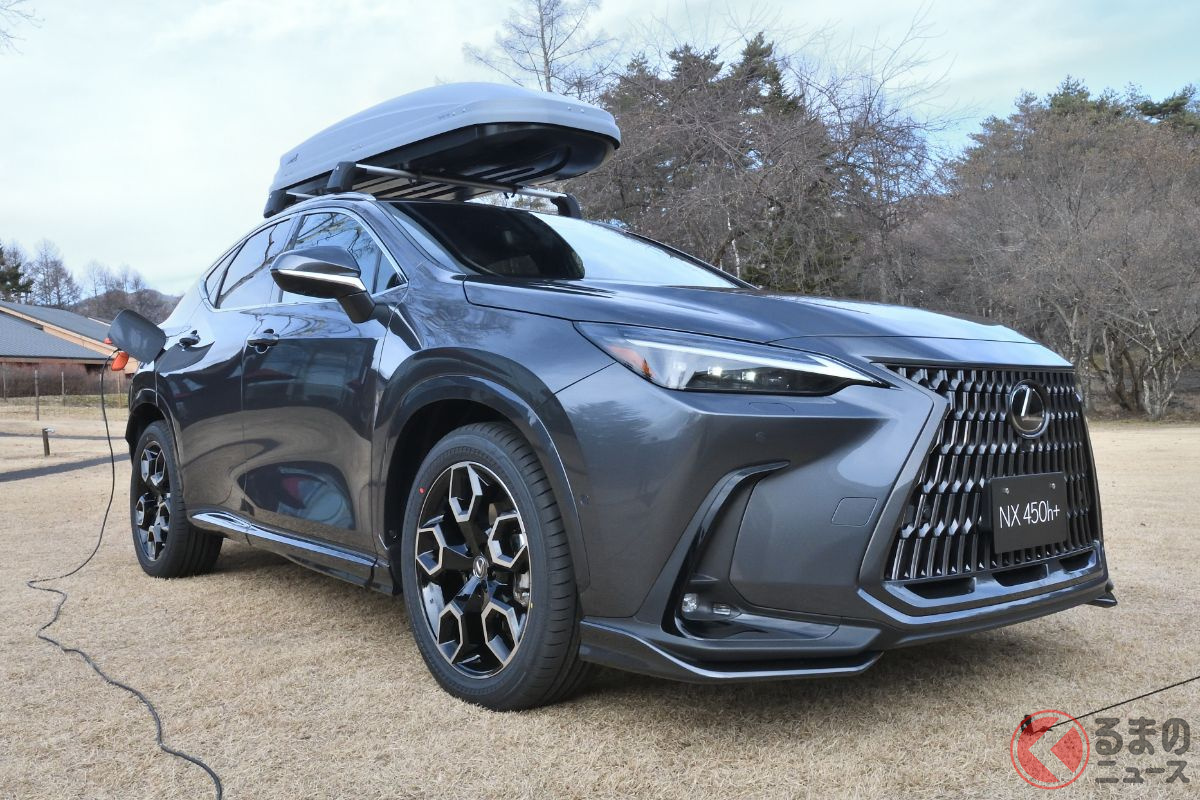 世界初公開されたレクサス新型suv Nx 公道初走行 ターボ車からphevまで クルマのデパート状態 気になる部分はナニ くるまのニュース 世界初公開されたレクサス新型suv Nx 公道初走行 ターボ車からphevまで クルマのデパート状態 気になる部分はナニ くるまのニュース