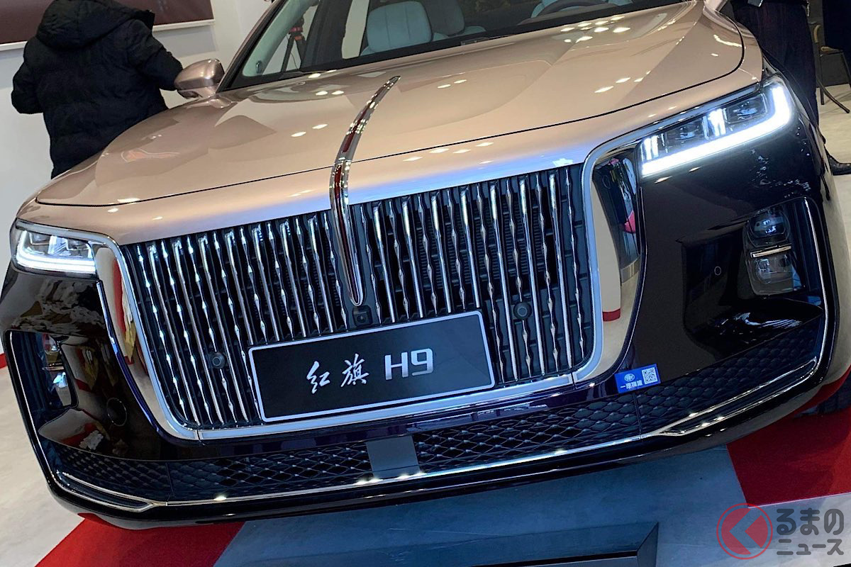 紅旗「H9」超高級セダンは1000万円超も!日本初店舗は大阪にオープン!(撮影:加藤ヒロト)