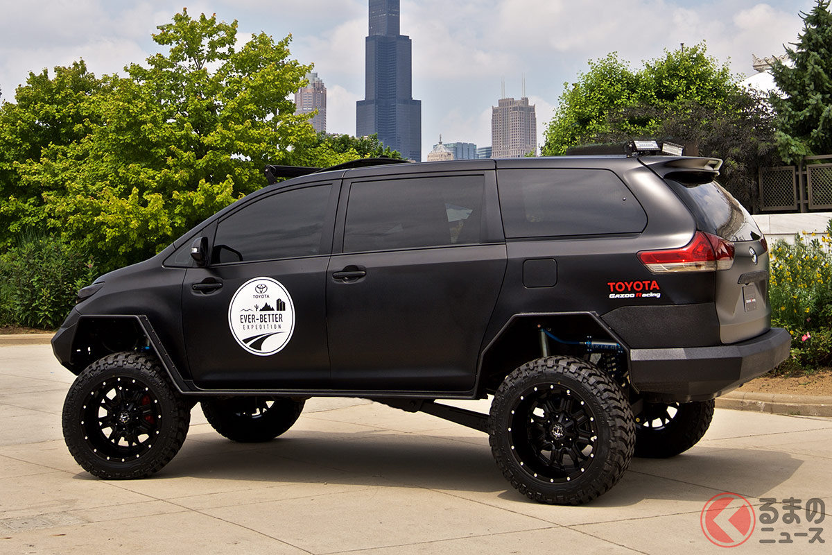 トヨタ シエナsuv 爆誕 ミニバン Suvを本気で仕上げた地上最強ミニバンが存在 くるまのニュース トヨタ シエナsuv 爆誕 ミニバン Suvを本気で仕上げた地上最強ミニバンが存在 くるまのニュース