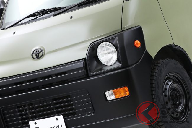 丸目な超レトロトヨタ タウンエース 初公開 ブラックバンパーがナウい リノカ新型モデル22年1月お披露目 くるまのニュース 丸目な超レトロトヨタ タウンエース 初公開 ブラックバンパーがナウい リノカ新型モデル22年1月お披露目 くるまのニュース