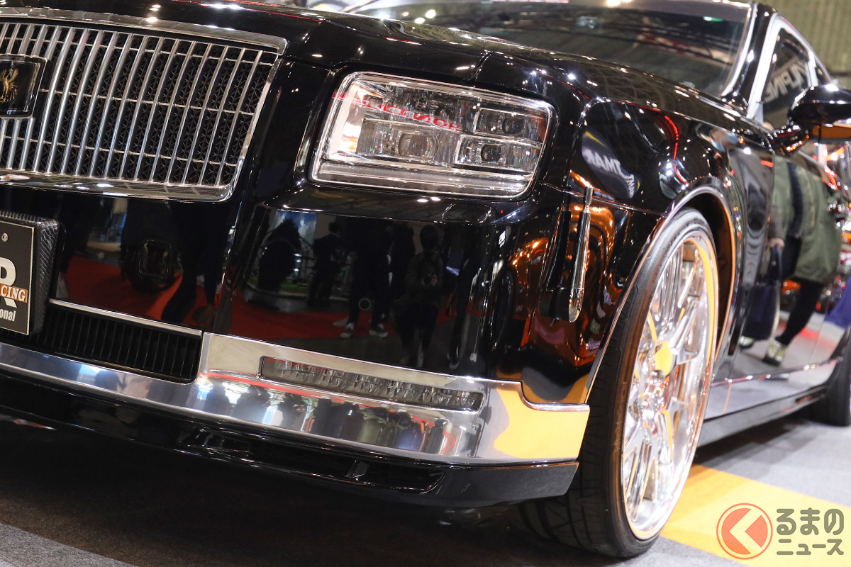 イイね!ピアノブラックなエアロがさり気なくスポーティ! センチュリーエアロ仕様が東京オートサロンに展示された