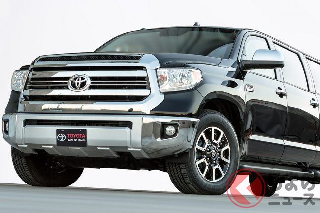 トヨタが全長8m超え タンドラリムジン を開発 プライベートジェット並みの高級トラックの正体 くるまのニュース トヨタが全長8m超え タンドラリムジン を開発 プライベートジェット並みの高級トラックの正体 くるまのニュース