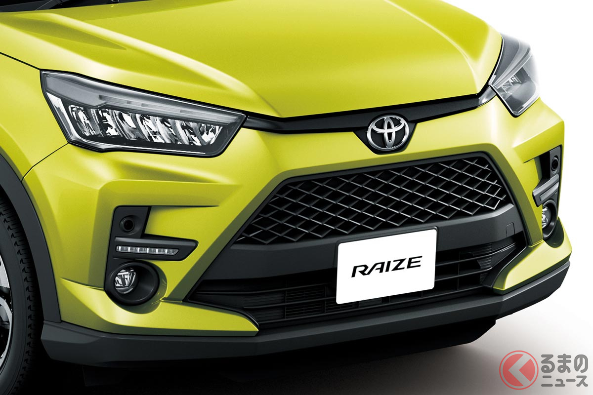 全長4m以下のコンパクトさが魅力のトヨタ「ライズ」