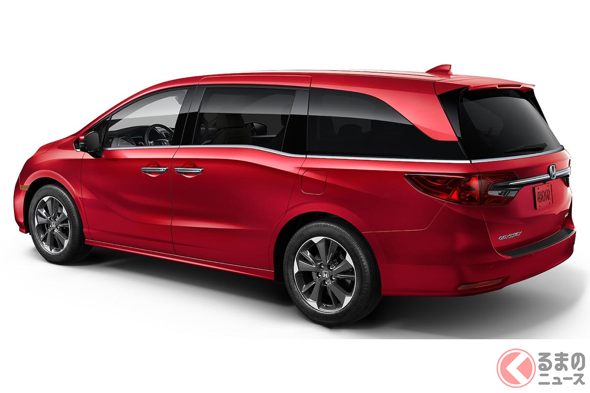5m超の巨大なホンダ オデッセイ 22年モデル登場 鮮やかな赤いボディカラー追加 くるまのニュース 5m超の巨大なホンダ オデッセイ 22年モデル登場 鮮やかな赤いボディカラー追加 くるまのニュース