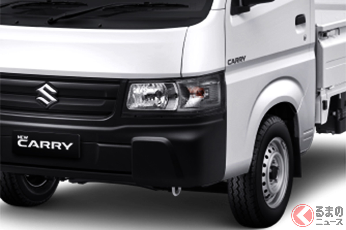 どう変化した スズキ新型 キャリイ 排気量2倍を誇る独自仕様の特徴とは くるまのニュース どう変化した スズキ新型 キャリイ 排気量2倍を誇る独自仕様の特徴とは くるまのニュース
