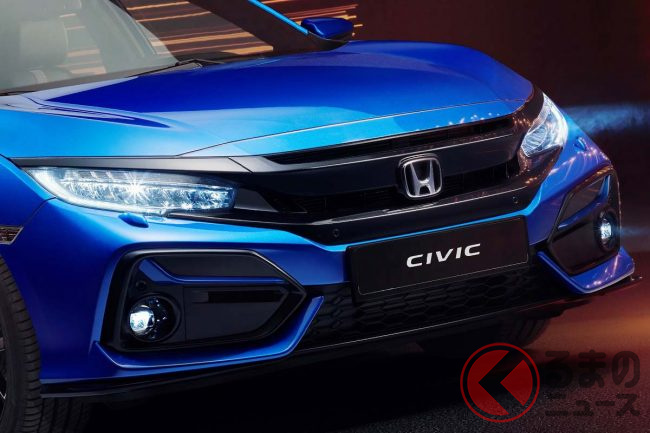 ホンダ シビック 21年モデル 登場 内外装のプレミアム感がアップ くるまのニュース
