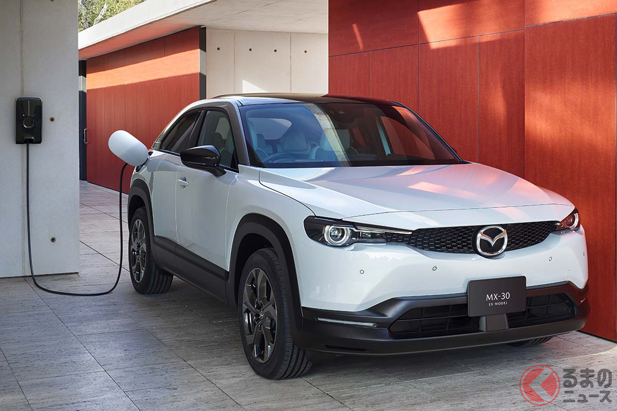 観音開きドアが斬新なマツダ「MX-30 EVモデル」