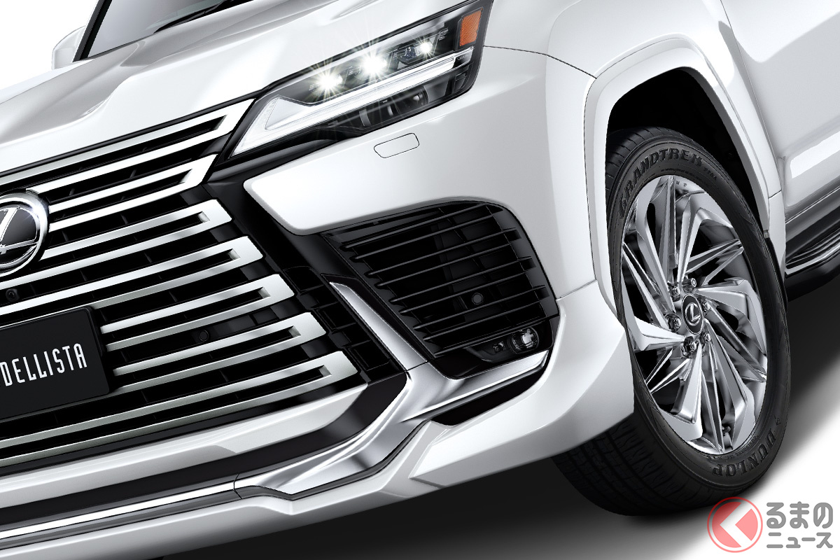 超大型グリルでフロントフェイス強調!モデリスタから新型LXのカスタムパーツ登場