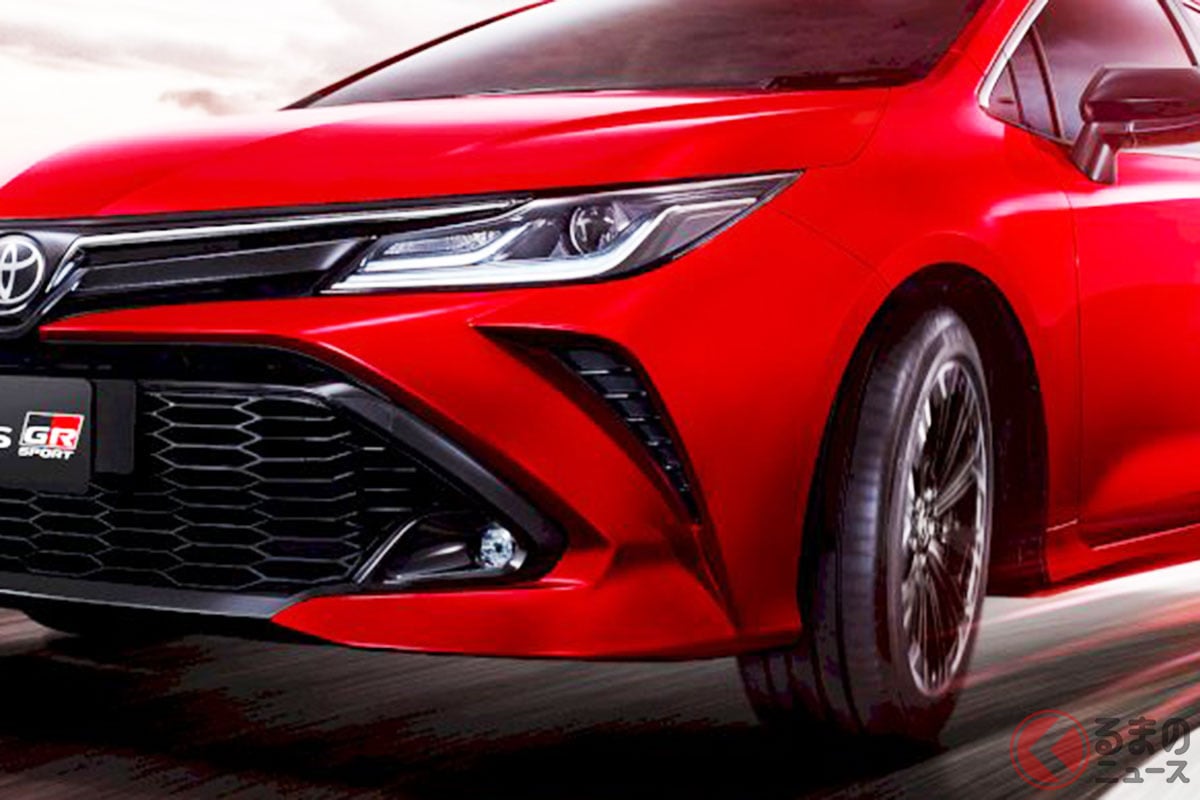 タイで発表されたトヨタ新型「カローラアルティス GRスポーツ」