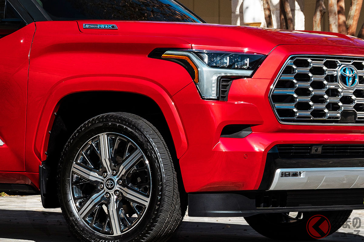 トヨタ 新型「セコイア」(画像はラグジュアリーグレードの「キャップストーン」)