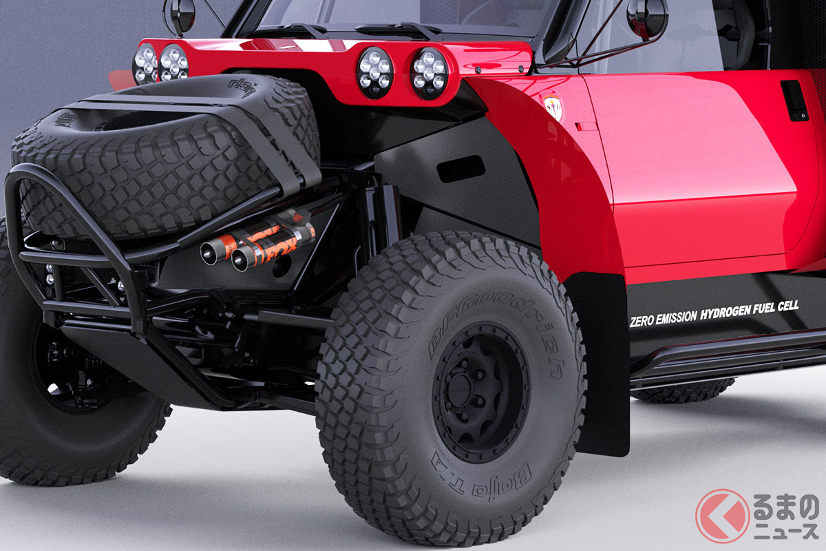 SCGが公開した燃料電池バギー