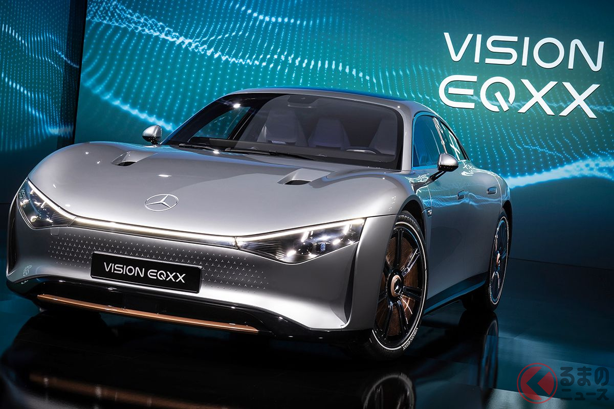 メルセデス・ベンツの新型EVコンセプト「ビジョンEQXX」