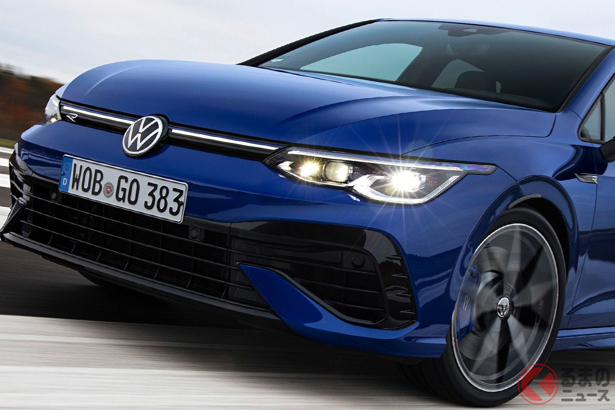 VW新型「ゴルフR」