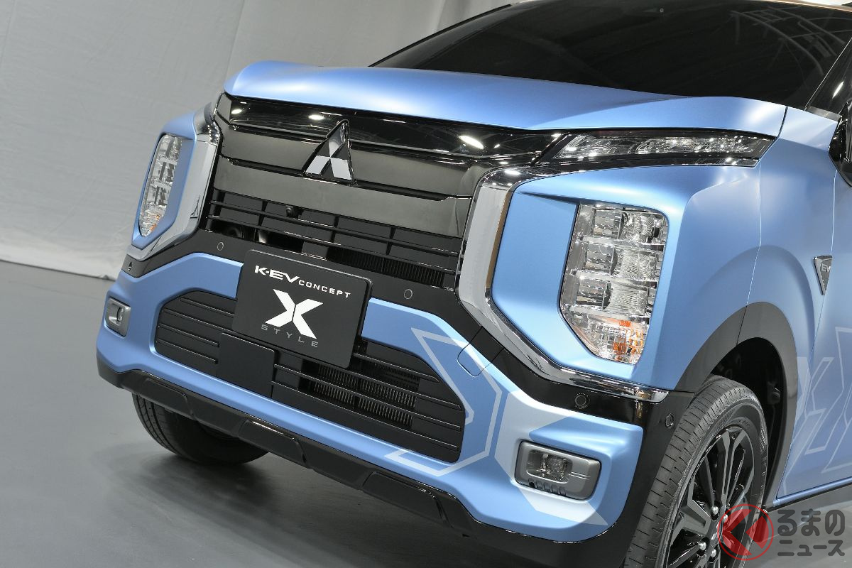 BEVの心臓部はチューニングが難しい? 今後のチューニング業界はどうなる?(画像:三菱「K-EV concept X style」)