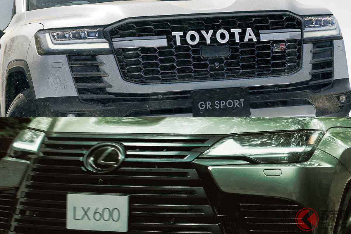トヨタ新型「ランドクルーザー GR SPORT」とレクサス新型「LX」