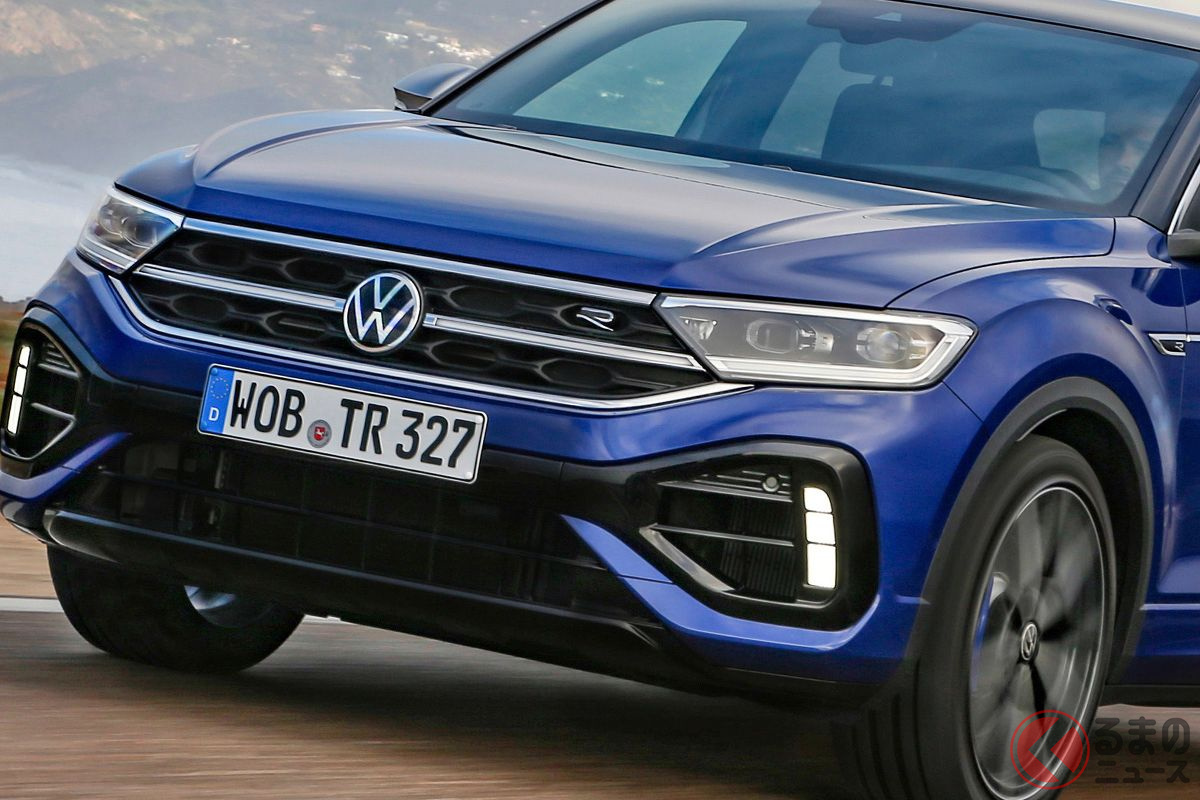 VW改良新型「TロックR」の走り