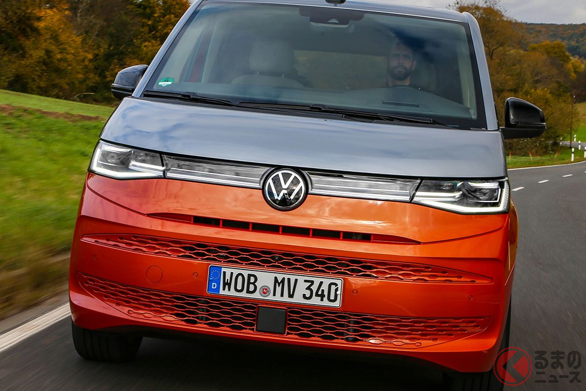 VW新型「T7マルチバン」の走り