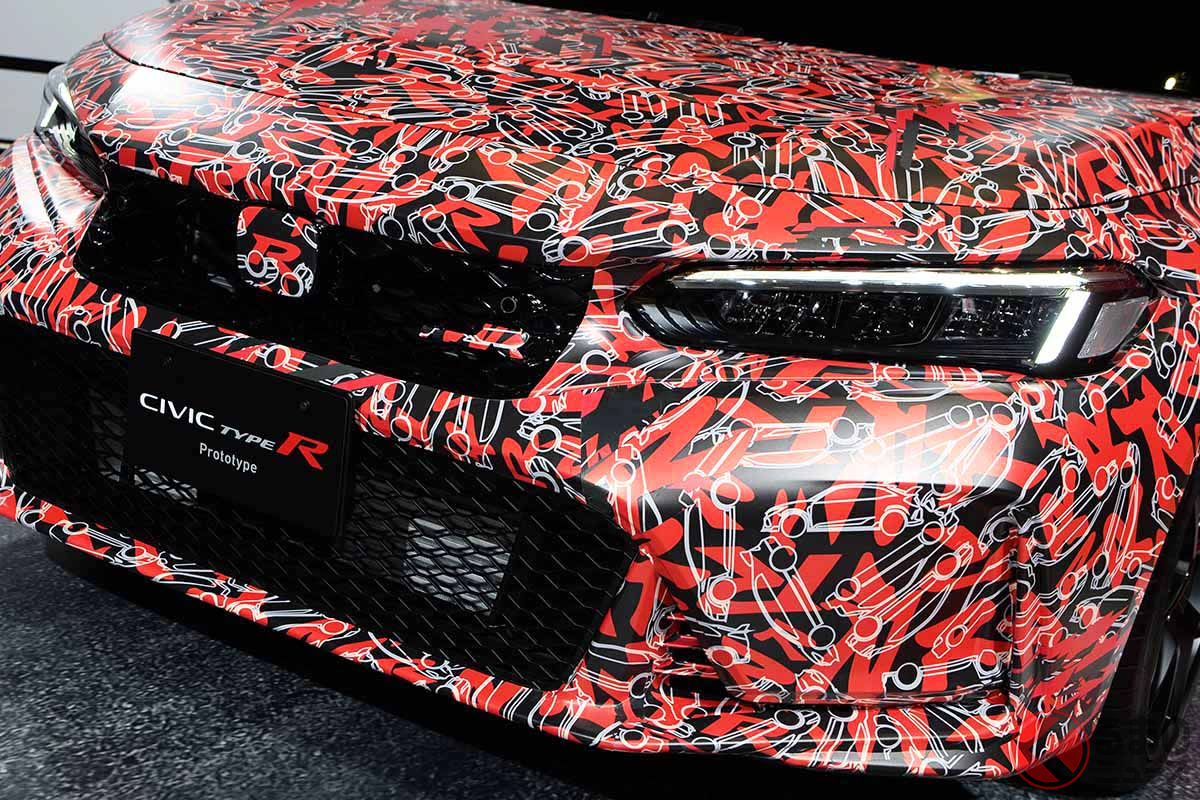いつ市販されても不思議ではない仕上がりをみせる「シビック タイプR プロトタイプ」