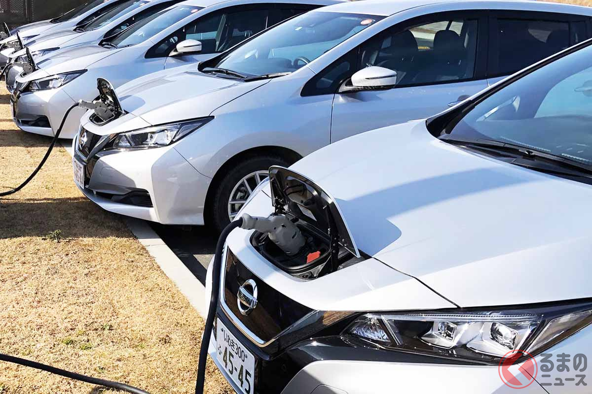 日産が「停車中のEVを蓄電池として賢く利用する方法」を実証中