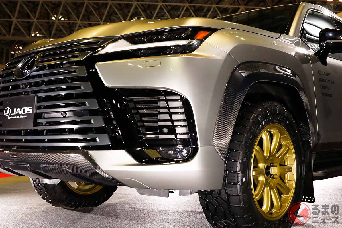 東京オートサロン2022に出展された「LX600 "OFFROAD" JAOS ver.」