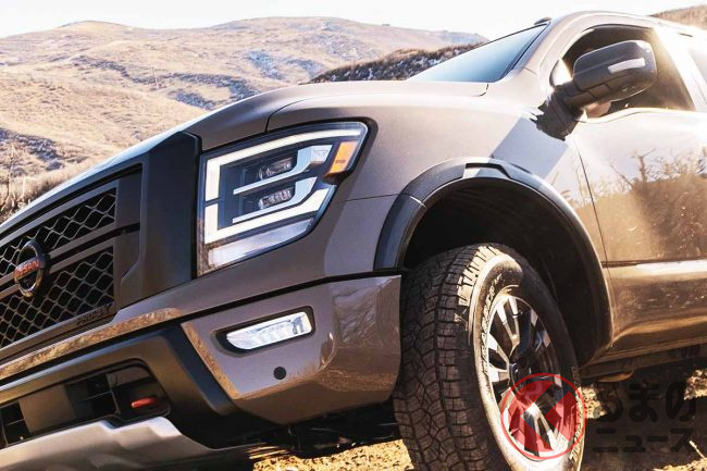 ド迫力顔の日産 タイタン 22年モデル登場 荒野に似合う巨体 米で約440万円から くるまのニュース ド迫力顔の日産 タイタン 22年モデル登場 荒野に似合う巨体 米で約440万円から くるまのニュース