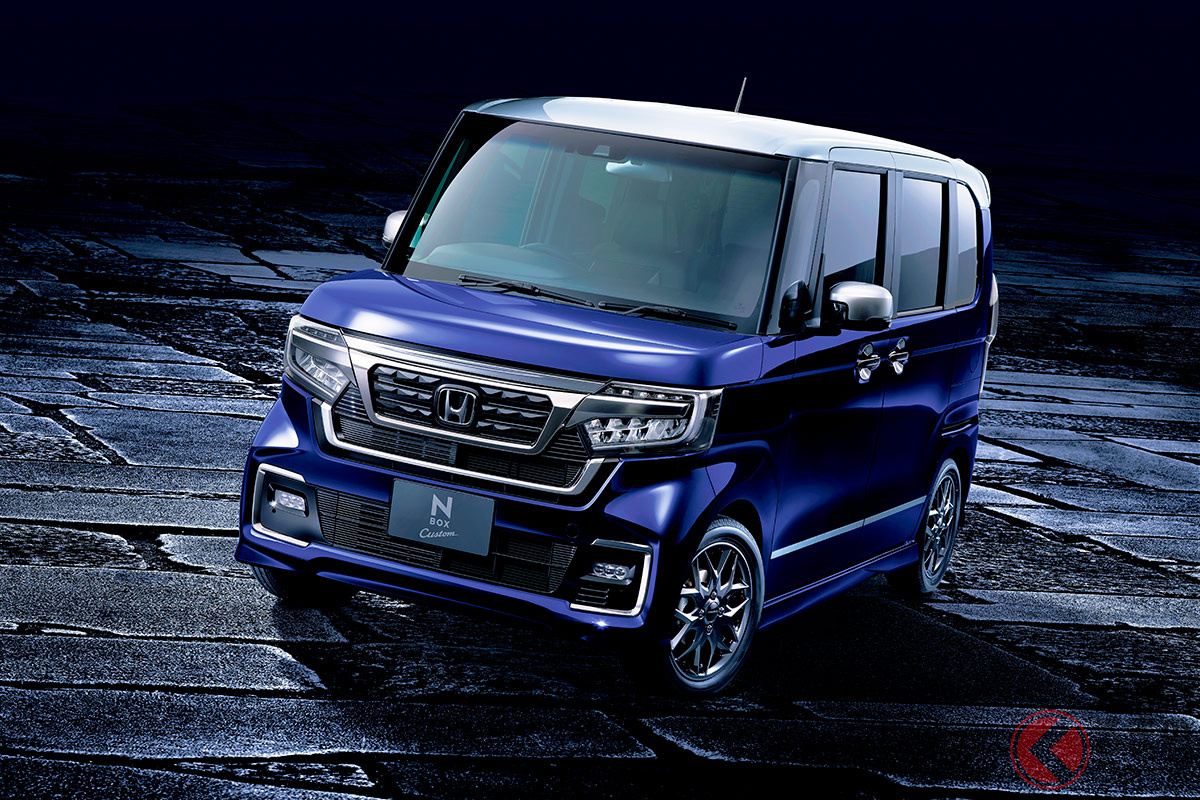 使い勝手重視な軽自動車ながら「スポーティさ」を際立たせたホンダ「N-BOXカスタム」(画像:ホンダアクセス製用品装着車)