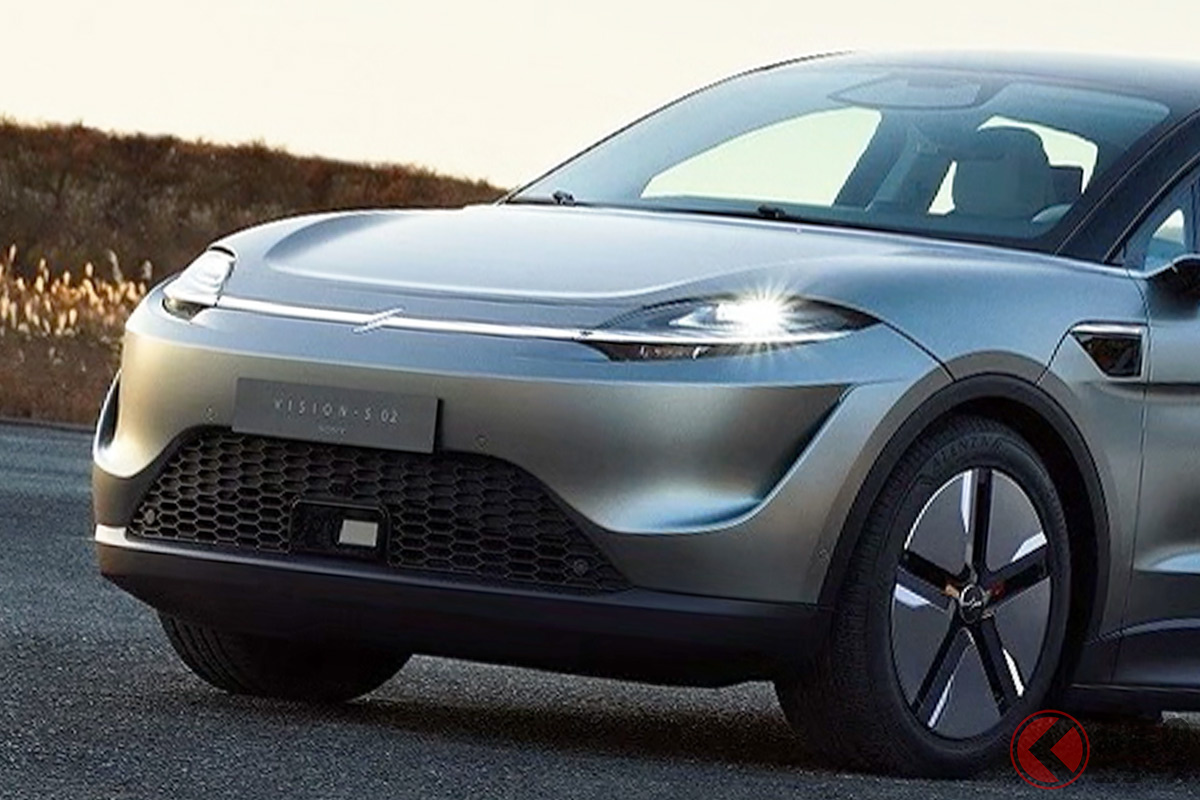 CES2022で世界初公開されたソニーのSUVタイプEV試作車「VISION-S 02」