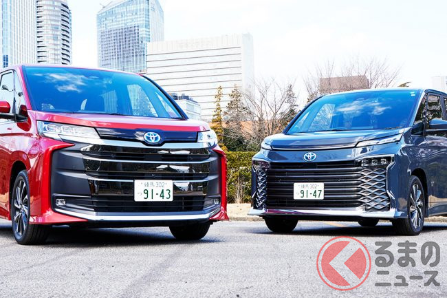 凄すぎトヨタ 7万台 受注 新型 ノア 新型 ヴォクシー は人気半々 斬新デザインでも販売好調 くるまのニュース 凄すぎトヨタ 7万台 受注 新型 ノア 新型 ヴォクシー は人気半々 斬新デザインでも販売好調 くるまのニュース