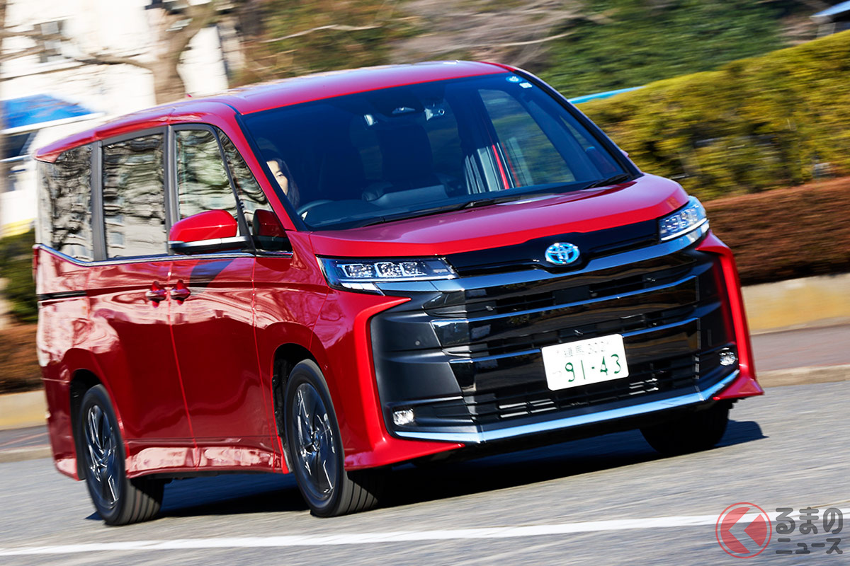 何から何まで「安心感UP!」 新型「ノア」&新型「ヴォクシー」の進化した部分とは?(画像は新型ノア・エアロ)